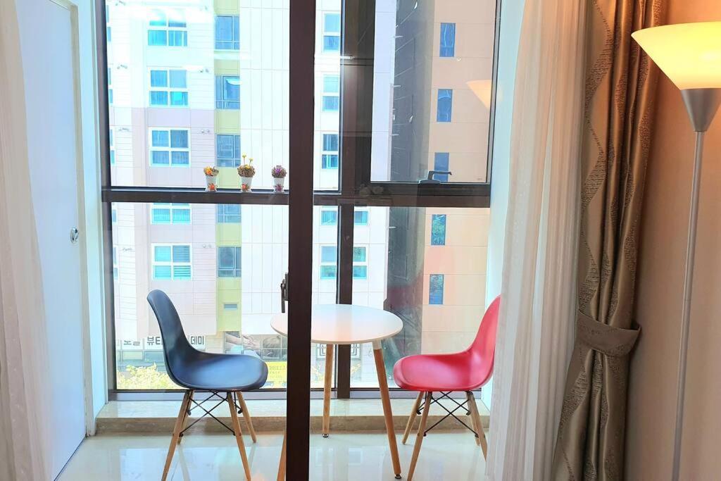 Haeundai Beach 1 Cho Apartment Busan Ngoại thất bức ảnh