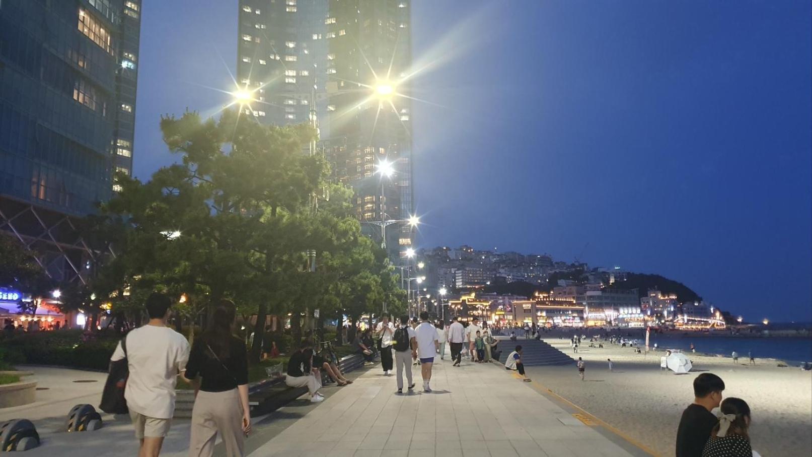 Haeundai Beach 1 Cho Apartment Busan Ngoại thất bức ảnh