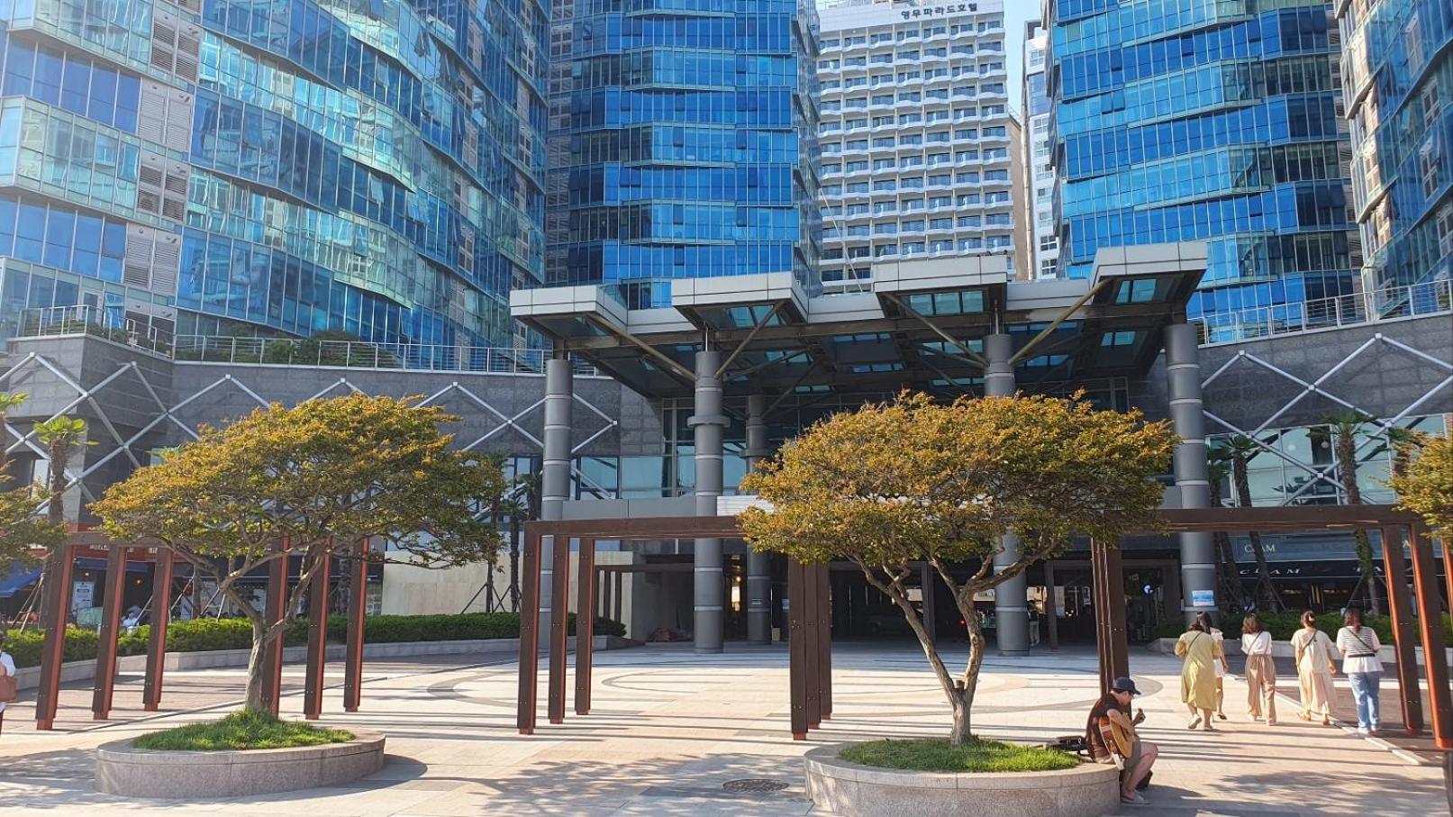 Haeundai Beach 1 Cho Apartment Busan Ngoại thất bức ảnh